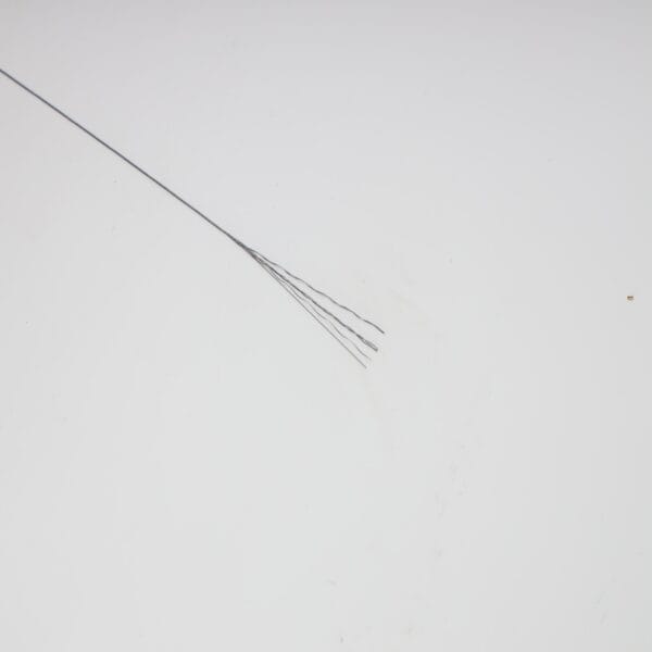 Black Oxidized 1×7 Strand Nitinol Shape Memory Metal Rope 0.28mm for Medical and Precision Applications