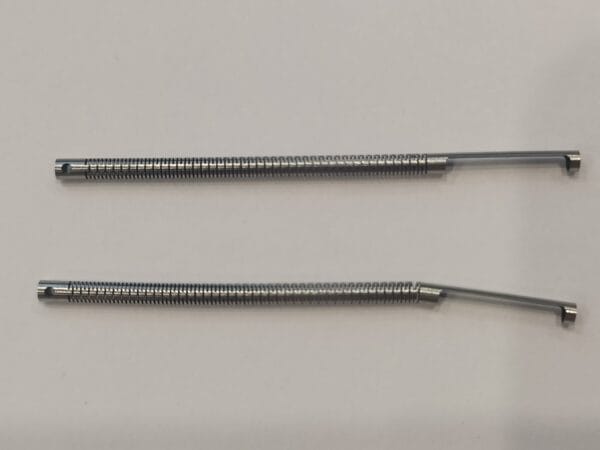Nickel titanium tubing demonstrating high flexibility