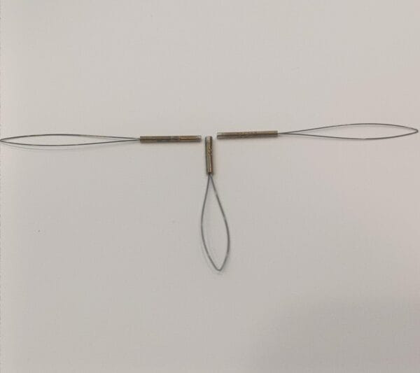 Sample nitinol wire for shape setting in custom medical device design