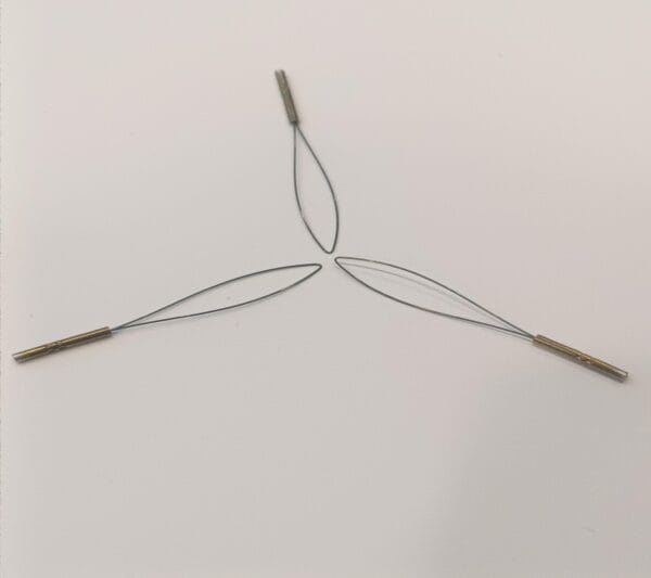 Laser welding nitinol wire passer for minimally invasive surgery