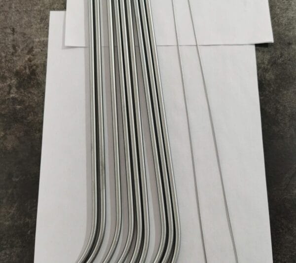Nitinol tube with precision shape setting process