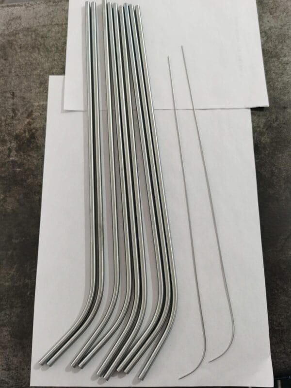 Nitinol tube with precision shape setting process