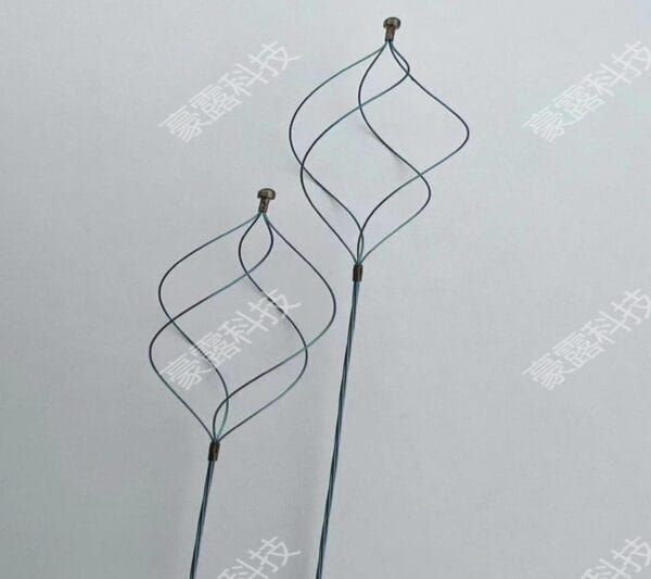 0 tip nitinol basket with polished surface