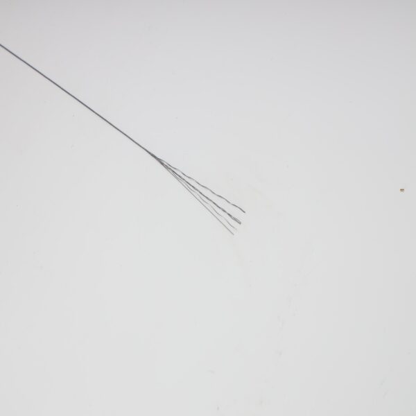 Black Oxidized State 1×7 Strand Nitinol Rope 0.28mm