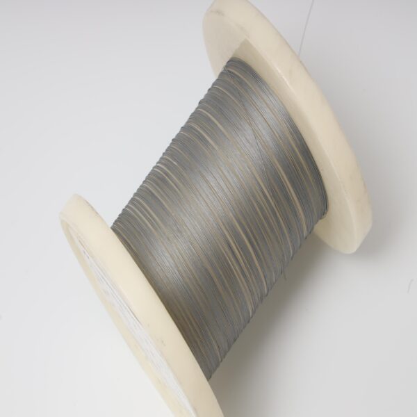 High-Strength nickel titanium rope clean oxidized state 1x7