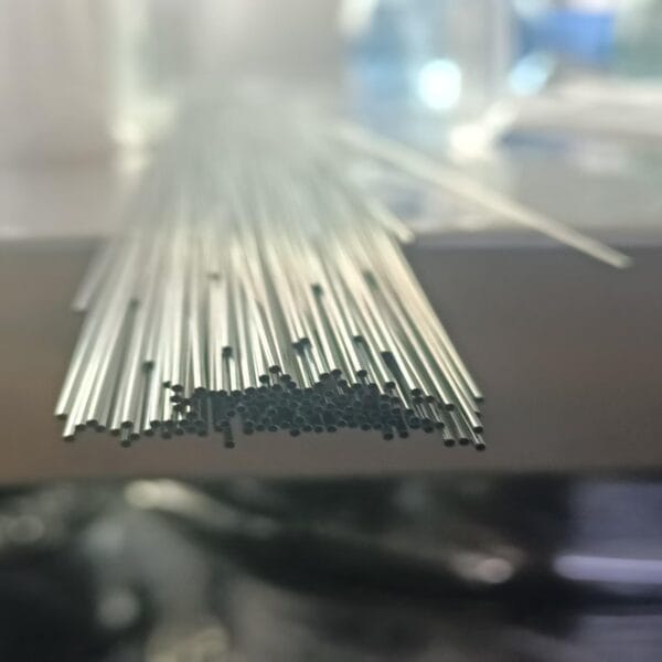 Semi-finished Nitinol tube with shape setting for catheters