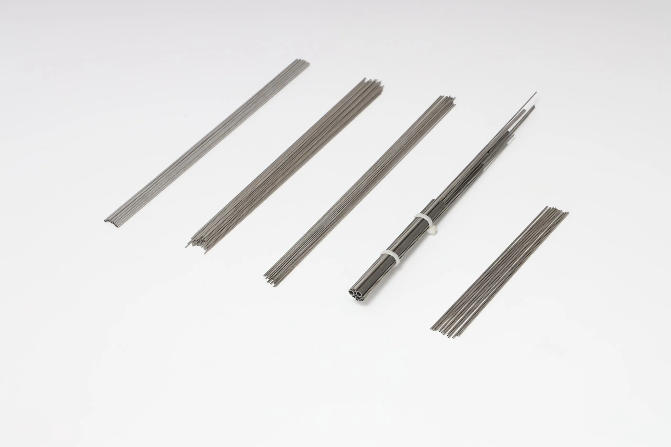 custom helical nitinol tube with polished surface