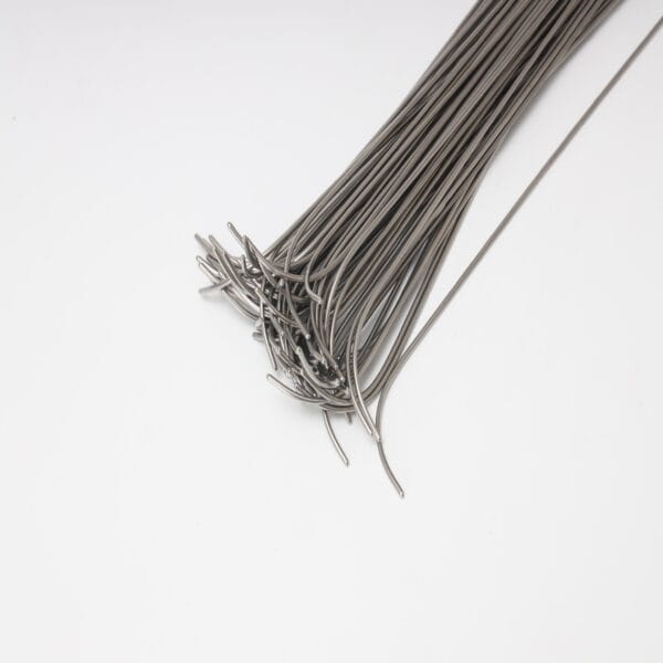 Superelastic nitinol wire for surgery with polished surface